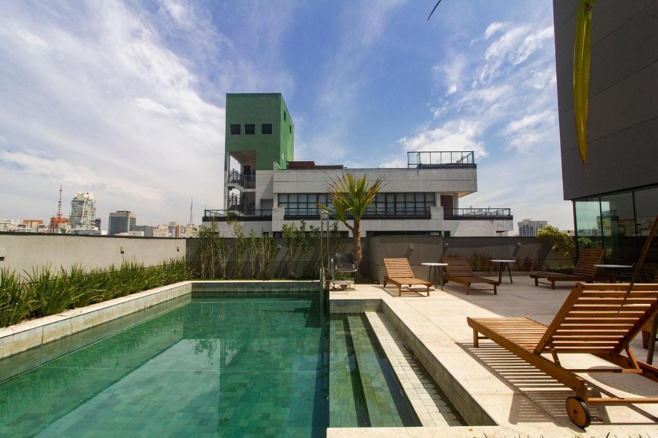 By Dabra - Studios Exclusivos Com Rooftop, Academia E Coworking Perto Da Avenida Paulista Сан-Пауло Экстерьер фото