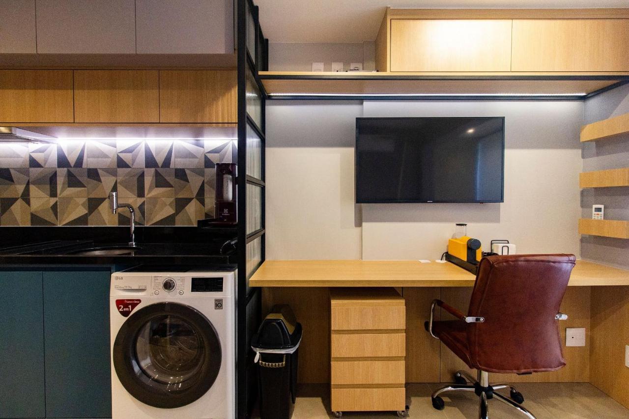 By Dabra - Studios Exclusivos Com Rooftop, Academia E Coworking Perto Da Avenida Paulista Сан-Пауло Экстерьер фото